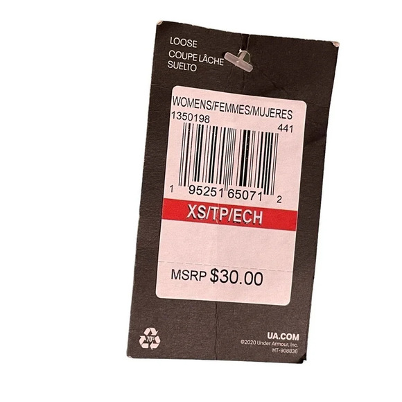 Women's Under Armour Blue on Blue Splatter Athletic Shorts New With Tags Lined - Picture 5 of 10